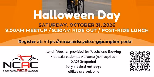 NCAC Pumpkin Pedal