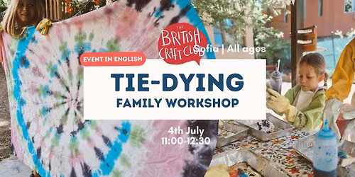 Tie Dying workshop | Make Together Workshops | In English