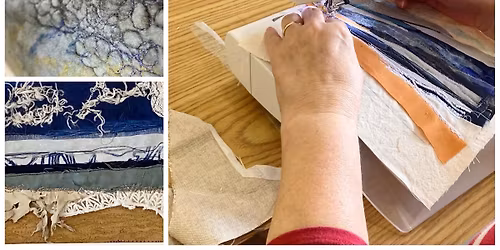 Free Motion Embroidery Workshop - A Beginner's Introduction to Machine Embroidery