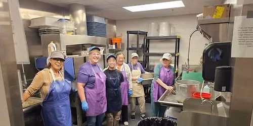 Volunteer to Serve Dinner at Harris Shelter