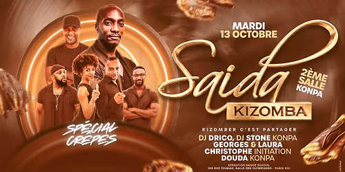 Saida Kizomba Sp\u00e9ciale cr\u00eapes