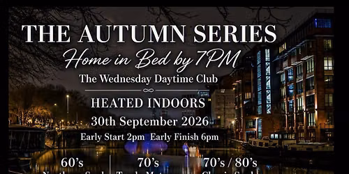 Wednesday Daytime Soul Club 30 September 