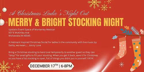 Merry & Bright Stocking Night - A Ladie's Night Out
