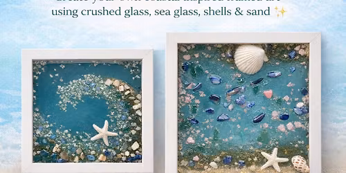 Beach Glass Frame Workshop