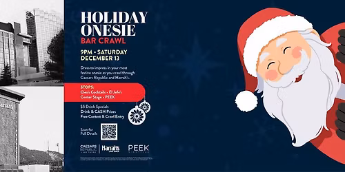 Holiday Onesie Bar Crawl