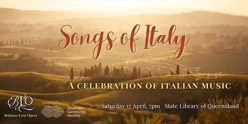 Songs of Italy, a Celebration of Italian Music