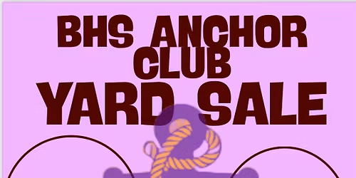 Anchor Club Mega Yard Sale