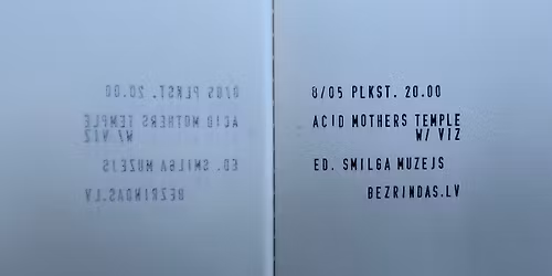 ACID MOTHERS TEMPLE \\ R\u012bga