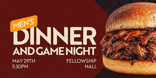 Men's Dinner & Game Night