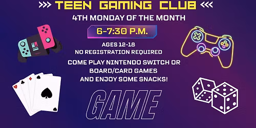 Teen Gaming Club