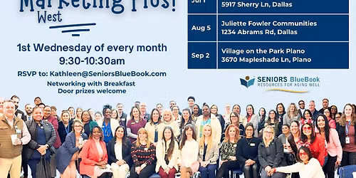 Marketing Plus! West | July 1st
