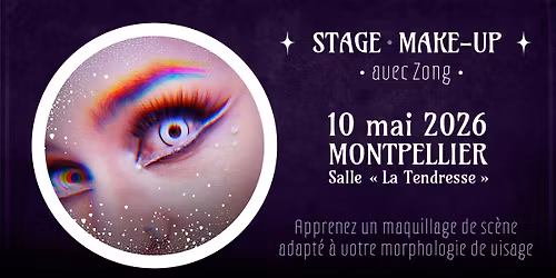 Stage Make-up de spectacle avec Zong