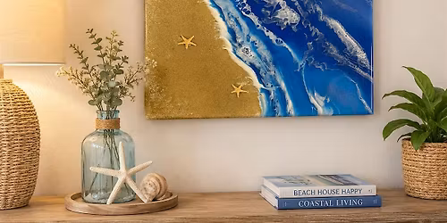 Ocean Memories \u2013 Real Sand & Starfish Resin Workshop