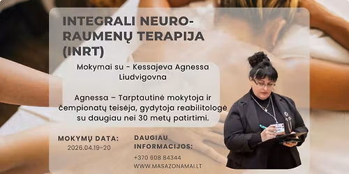Integrali Neuro- Raumen\u0173 Terapija (INRT)