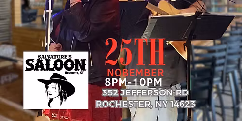 Scott James & Cryss Marie LIVE at Salvatore's Saloon (Henrietta, NY)