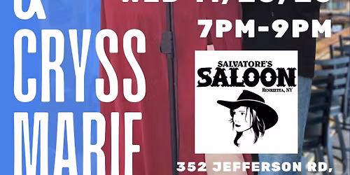 Scott James & Cryss Marie LIVE at Salvatore's Saloon (Henrietta, NY)