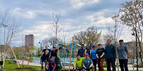 Tree Planting at the Somerville Community Path