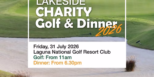 Lakeside Charity Golf and Dinner 2026