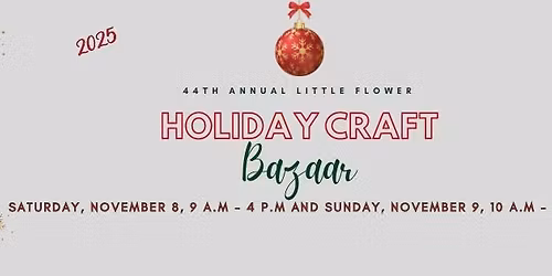 Little Flower Holiday Craft Bazaar