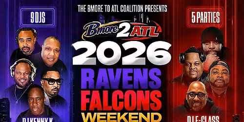 Bmore 2 Atl 2026 Ravens Falcons Weekend