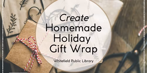 Create Homemade Holiday Gift Wrap