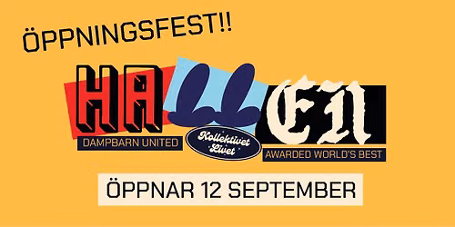 \u00d6ppningsfest f\u00f6r Hallen