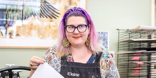 PRINT IN PRACTICE | Artist Talk & Demonstration with Elaine Camlin