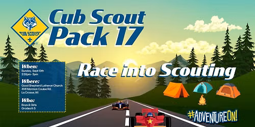 Race into Scouting!
