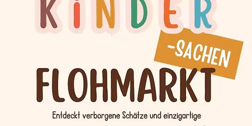 Kindersachen Flohmarkt