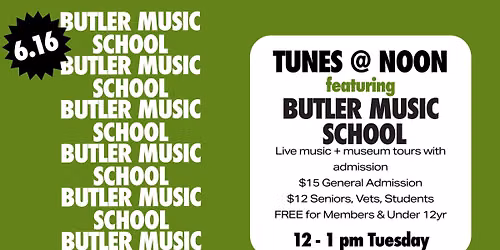 TUNES @ NOON featuring Butler Music School