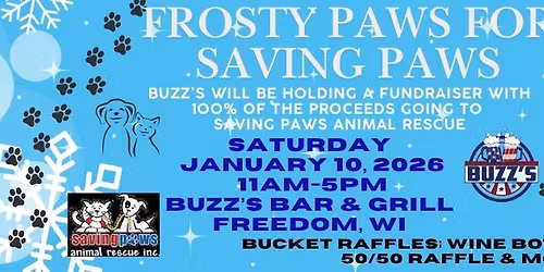 Frosty Paws for Saving Paws