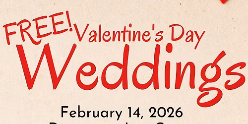 FREE! Valentine's Day Weddings