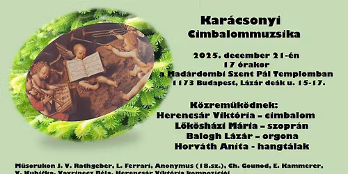 Kar\u00e1csonyi cimbalomkoncert