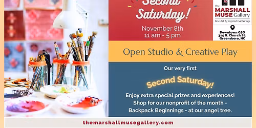 Second Saturday at The Marshall Muse Gallery