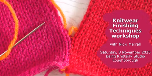 Knitwear Finishing Techniques workshop