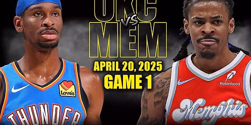 Memphis Grizzlies vs. Oklahoma City Thunder