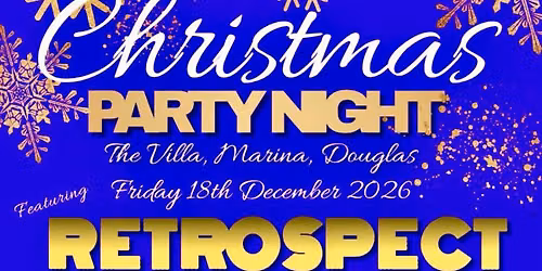 RETRO Night featuring RETROSPECT on Friday 18th December 2026