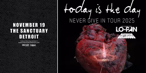 Today Is the Day, Lo-Pan, Cullossus at The Sanctuary 11\/19