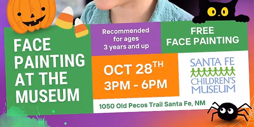 Face Painting at the Santa Fe Children\u2019s Museum