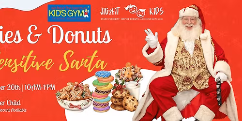Cookies & Donuts with Sensitive Santa