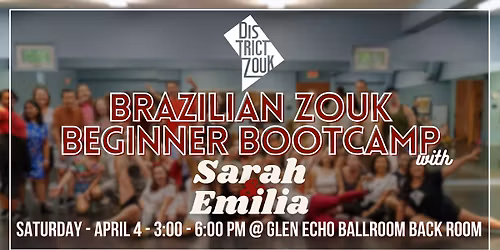 Brazilian Zouk Beginner Bootcamp w\/ Sarah & Emilia