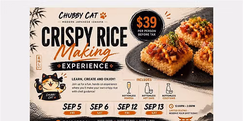Crispy Rice Making Experience