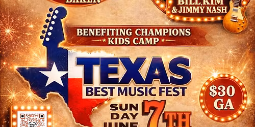 Texas Best Music Fest 2026