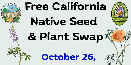 California Native Plant and Seed Swap