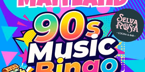 90's Music Bingo @ Selva Rosa Maitland