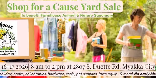 Shop for a Cause Yard Sale