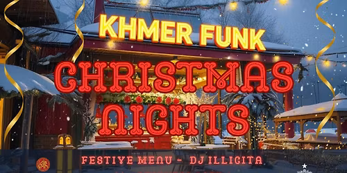 Christmas Nights Pt. 1: DJ iLLicita\ud83c\udf84Festive Set Menu