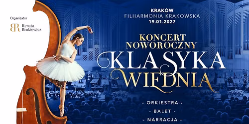 Klasyka Wiednia - Koncert Noworoczny w Krakowie.