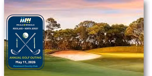 ANNUAL GOLF OUTING - Meals on Wheels Rockland & North Jersey