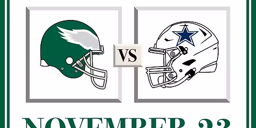 Philadelphia Eagles @ Dallas Cowboys Watch Party